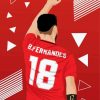 Bruno Fernandes Sports paint by numbers