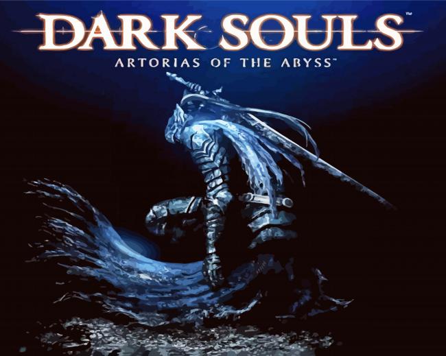 Dark Souls Artorias Of The Abyss Video Game paint by number