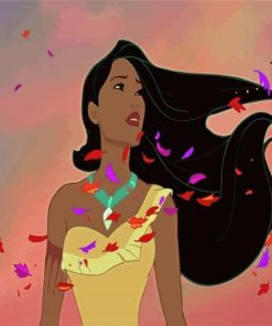 Disney Pocahontas paint by numbers