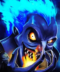 Disney Villain Hades paint by number