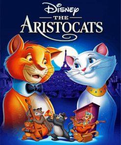 Disney Aristocats paint by number
