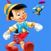 Disney Cartoon Pinocchio And Jimmy paint by numbers