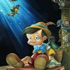 Disney Cartoon Pinocchio Movie paint by numbers