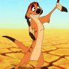 Disney Timon paint by number