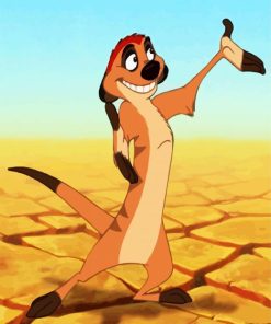 Disney Timon paint by number