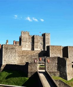 Dover Castle Building paint by numbers