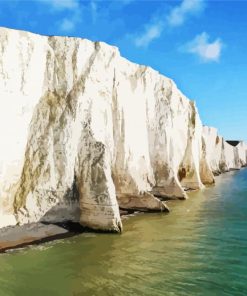 Dover Seven Sisters Cliffs paint by numbers