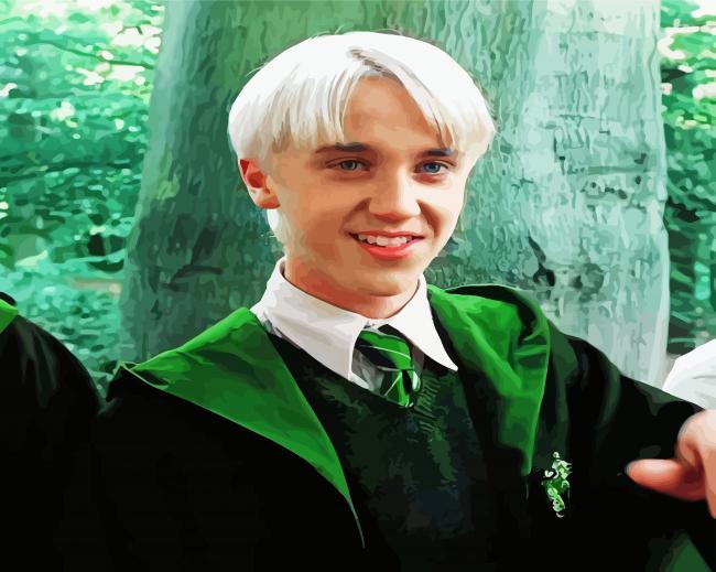 Draco Harry Potter paint by number