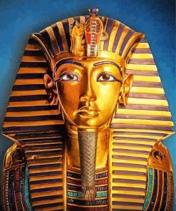Egyptian Tutankhamun paint by numbers