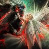 Fantasy Angel Lovers paint by number