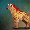 Fantasy Hyena Animal paint by number
