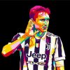 Federico Chiesa Pop Art paint by numbers