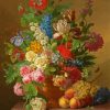Flowerpiece By Frans Van Dael paint by number