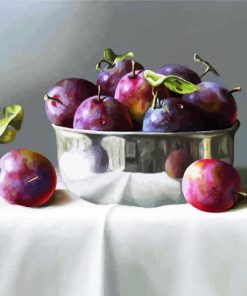 Fresh Plums paint by numbers