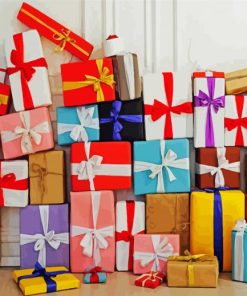 Gifts Boxes paint by number
