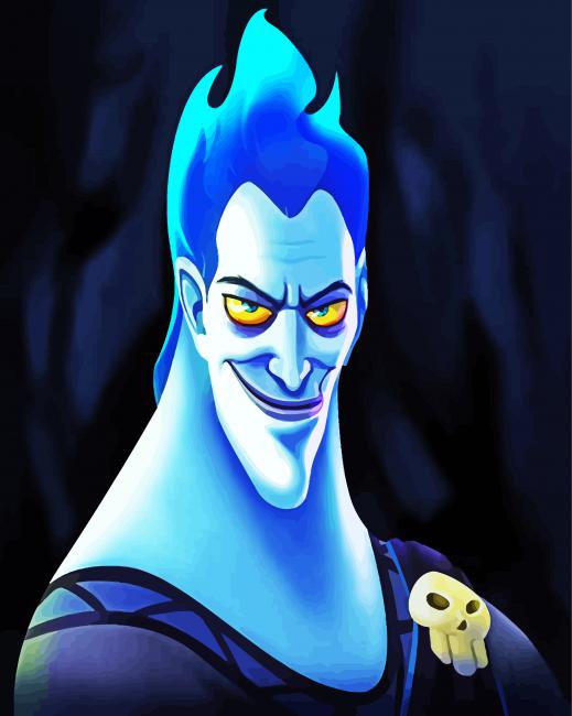 Hades Hercules paint by number