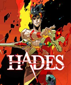 Hades Video Game paint by number