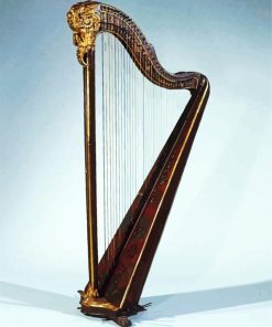 Harp Musical Instrument paint by number