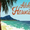 Hawaii Aloha Beach paint by number