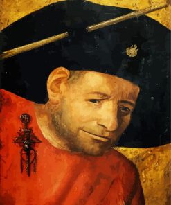 Head Of A ABlberdier By Bosch paint by number