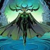 Hela Marvel Animation paint by number