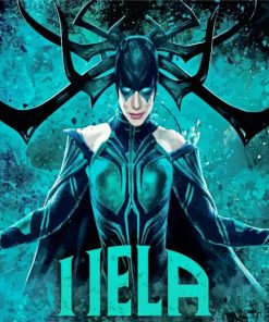 Hela Marvel paint by number