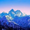 Himalayas Mountains paint by number