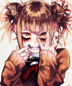 Himiko Toga My Hero Academia paint by numbers