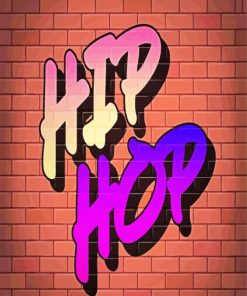 Hip Hop Graffiti paint by number