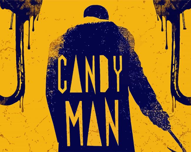 Illustration Candyman paint by numbers