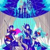 Illustration Rwby paint by numbers
