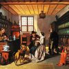 Interior Of Pharmacy Art paint by numbers