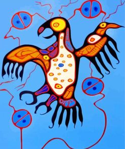 Inuits Bird paint by number