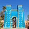 Ishtar Gate Iraq paint by number