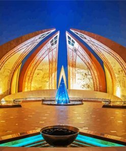 Islamabad Pakistan Monument Museum paint by number