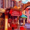 Italian Bistro Europe paint by numbers