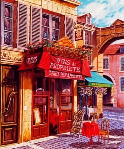 Italian Bistro Europe paint by numbers