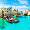 Italy Puglia Seascape paint by number