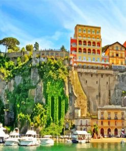 Italy Sorrento paint by number