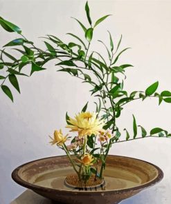 Japanese Ikebana paint by number