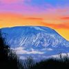 Kenya kilimanjaro Mountain paint by number