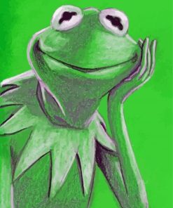 Kermit Character paint by numbers