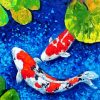 Koi Fishes paint by number