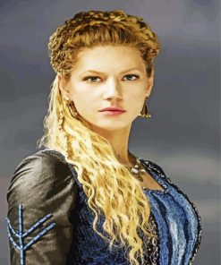 Lagertha Katheryn Winnick paint by number