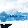 Lake Annecy In Winter paint by numbers