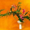 Lilies Ikebana paint by number
