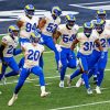 Los Angeles Rams Team Sport paint by numbers