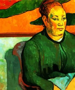 Madame Roulin Paul Gauguin paint by number