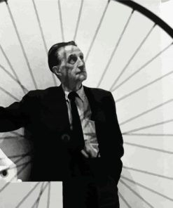 Marcel Duchamp Bicycle Wheel paint by numbers