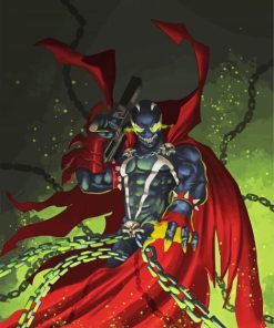 Marvel Spawn Art paint by number
